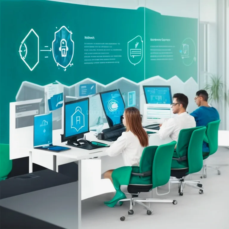CyberNowSicher Geschäftsmodell Illustration